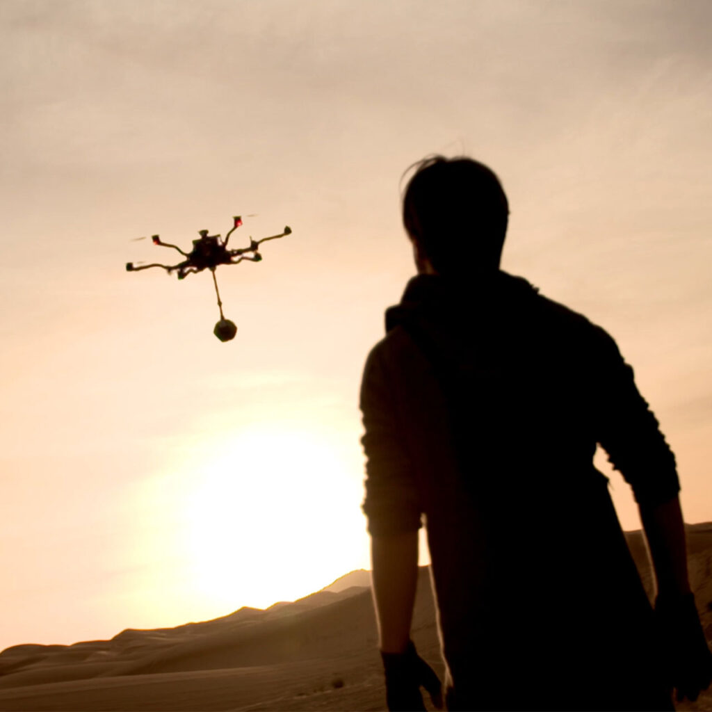 Drohne Operated by Hannes Schmidt